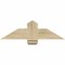 Ekena Millwork Eugene Rough Sawn Timber Gable Bracket, Douglas Fir, 36"W x 10"H x 2"D x 6"F, 7/12 Pitch GBW036X10X0206EUG00RDF - alternate 1